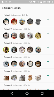 Gatos - WAStickerApps 1.6.2 APK screenshots 1