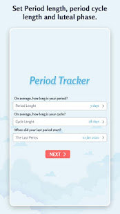 Period Tracker: Ovulation Calendar & Fertile Days 1.12 APK screenshots 2