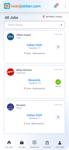 Hotel Jobber Jobs Screenshot 4 - AppWisp.com