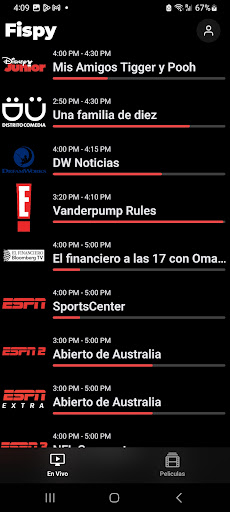 Android application fispy screenshort