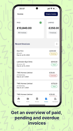 Proceipt Screen 3
