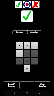 10 WPM CW Morse code trainer Screenshot