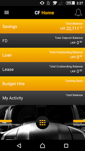 Android application CF CLICK screenshort