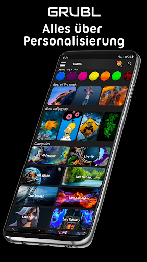 GRUBL™ 4D Live-Hintergründe KI Screenshots 14