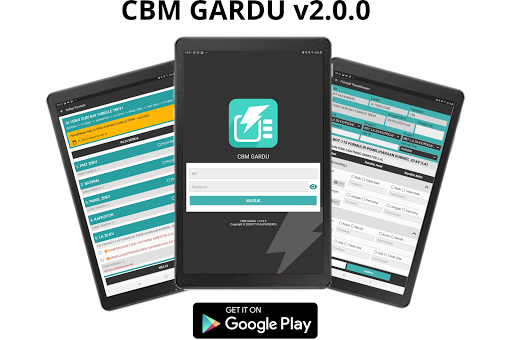 Android application CBM Gardu screenshort
