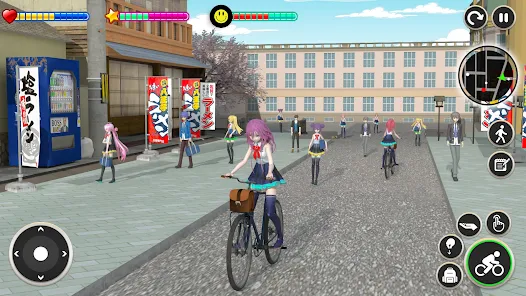 Download do APK de SAKURA School Girls Life Simulator para Android