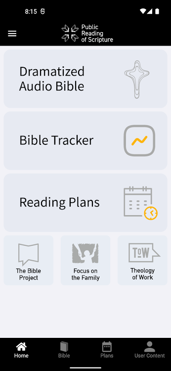 Public Reading of Scripture - 11.20.001 - (Android)