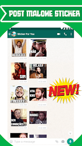 Captura de Pantalla 3 Post Malone Stickers for Whats android