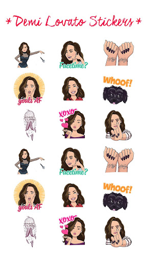 Demi Lovato Stickers