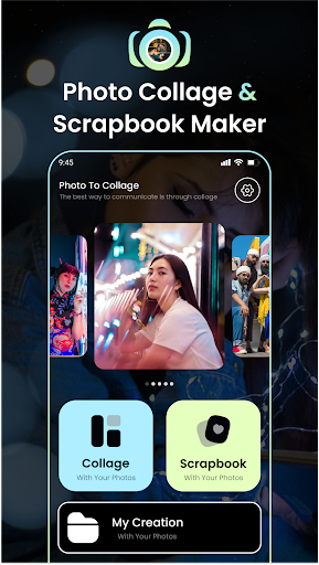 Android application Photo Collage Scrapbook Maker screenshort