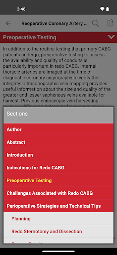 STS Cardiothoracic Surgery Screen 2