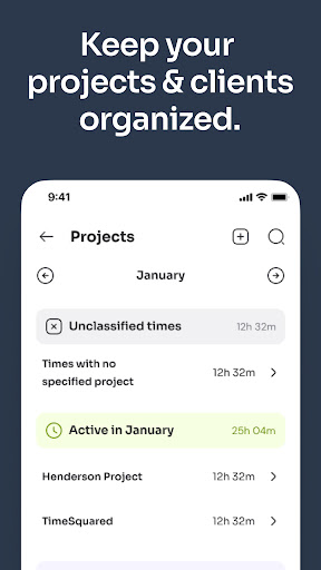 Time Clock: Easy Hours Tracker screenshot