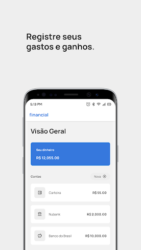 Android application Financial screenshort