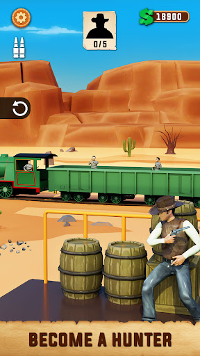 Wild West Cowboy Sniper Games Screen 3
