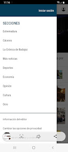 Screenshot 4 El Periódico Extremadura android
