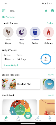 Android application The Hormone Clinic screenshort
