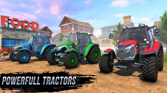 New Tractor Farming 2021 1.2 MOD APK (Cards Unlocked) 1