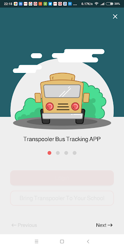 Android application Transpooler Staff for Bus & At screenshort