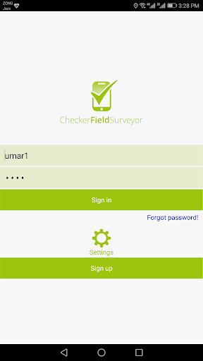 CHECKER Field Surveyor Screen 3