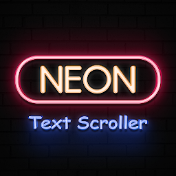 Imaginea pictogramei Neon Lightboard: Text Scroller