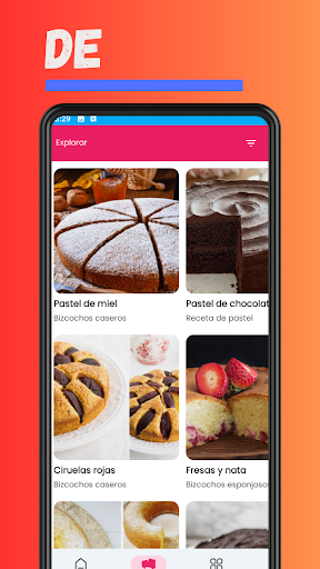 Recetas De Bizcochos Caseros Screen 2