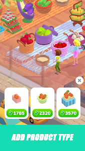 Supermarché Tycoon: magasins