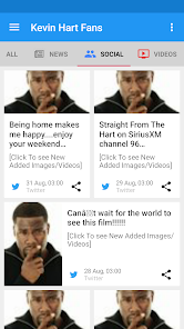 Captura 2 Kevin Hart Fan Club : News and android