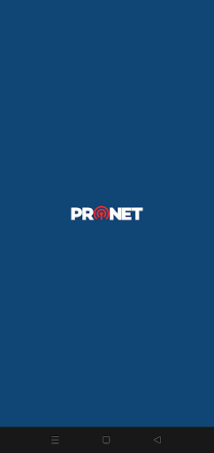 Android application Customer PRONET screenshort