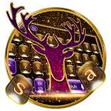 Sparkling Elk Keyboard Theme icon