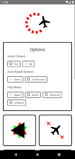 Android application Animated Visual Stimulation screenshort