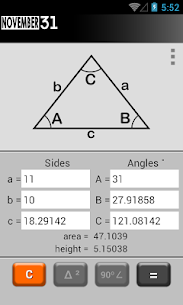 Triangle Calculator for PC 1