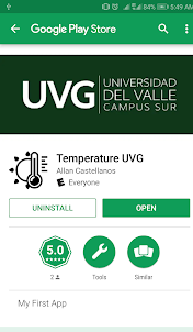 Temperature UVG