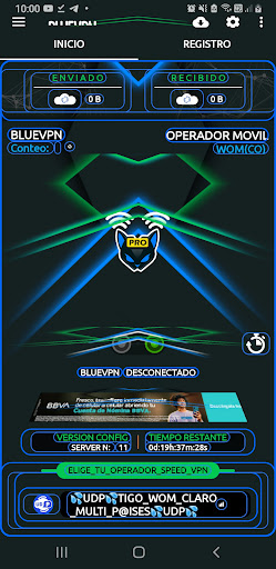BLUEVPN Screen 2