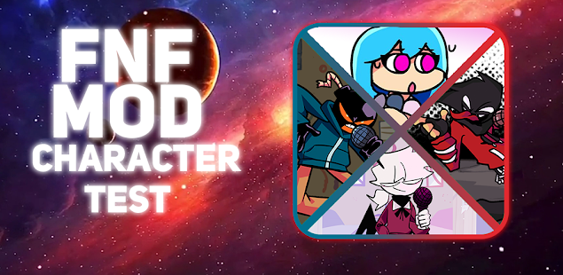 FNF Fireday night funny mod  character test part 1 Screenshot