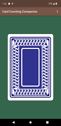 Android application Card Counting Companion screenshort
