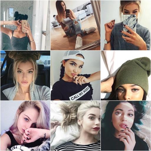 Selfie Pose Ideas For Girls 8.0 Icon