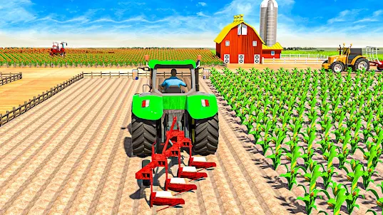 Crop Corn Field: Tractor Games