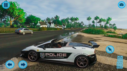 Android application Police Cop Chase Racing Sim screenshort