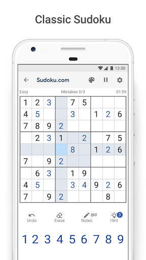 Sudoku.com - Free Sudoku 3.6.0 screenshots 1
