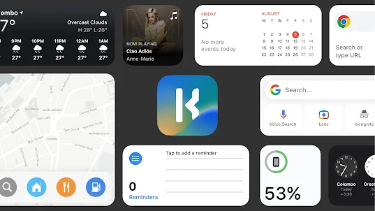 iOSify - iOS Widgets for KWGT