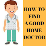 How to find a good home doctor icon