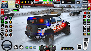 Police car Chase Game Offline - Screenshot 2