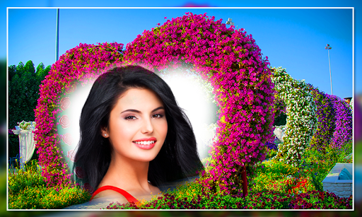 Android application Garden Photo Frames screenshort