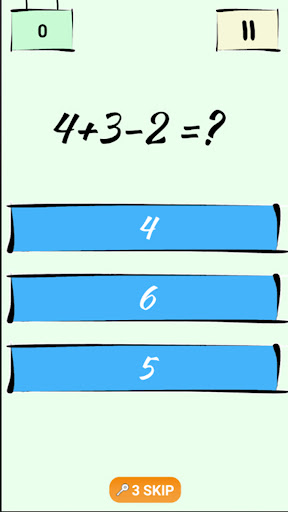 Android application Mr. Math - Brain Training Game screenshort