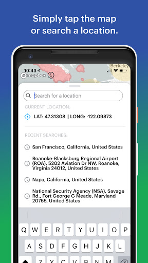 Screenshot of B4UFLY by FAA