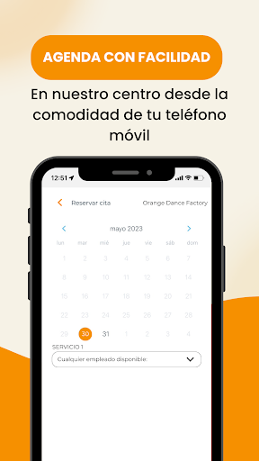 Android application Orange Dance Factory screenshort