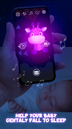 Baby night light & white noise poster 1