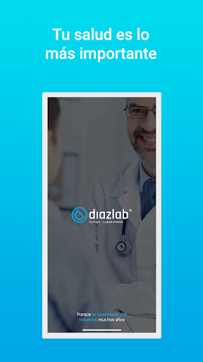 Android application DiazLab Químico screenshort