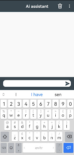 Chat AI Assistant Screen 2