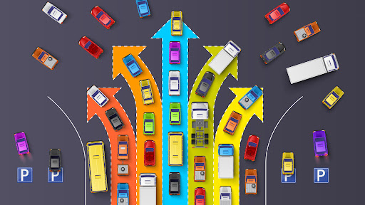 Reverse Car Parking Game Screen 3